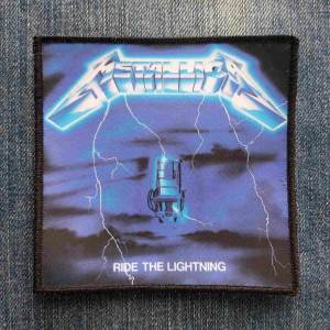 Нашивка Metallica - Ride The Lightning друкована
