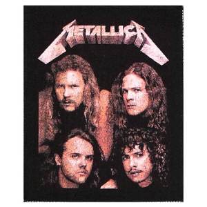 Нашивка Metallica катаная