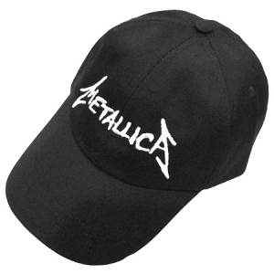Бейсболка Metallica White Logo