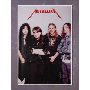 Плакат на баннерной основе Metallica 2