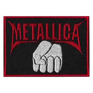 Нашивка Metallica кулак вишита