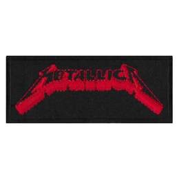 Нашивка Metallica Logo тень вышитая