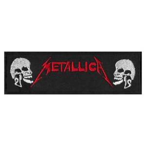 Нашивка Metallica з черепами вишита