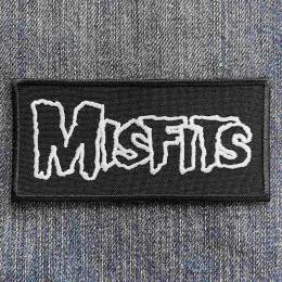 Нашивка Misfits White Logo вишита