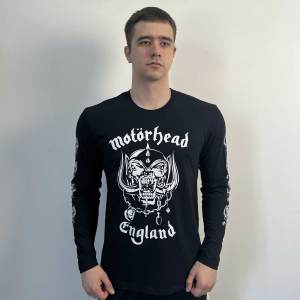 Лонгслів Motorhead - England (B&C) чорний