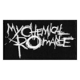 Нашивка My Chemical Romance White Logo вышитая