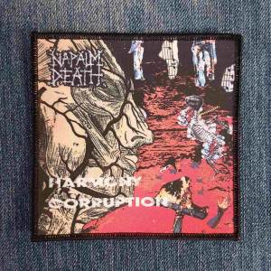 Нашивка Napalm Death - Harmony Corruption друкована