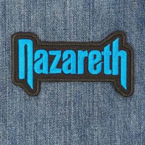 Нашивка Nazareth Blue Logo вишита фігурна