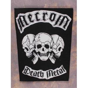 Нашивка Necrom - Death Metal на спину