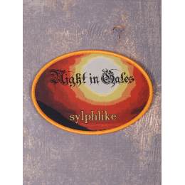 Нашивка Night In Gales - Sylphlike помаранчева ткана овал