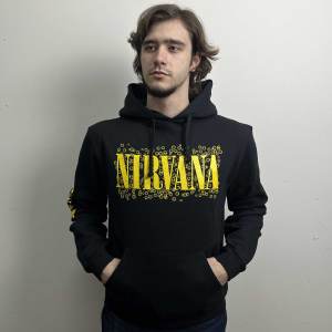 Худі Nirvana Band (B&C) чорне