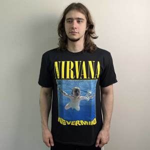 Футболка Nirvana - Nevermind (Album Cover) (Gildan) чорна