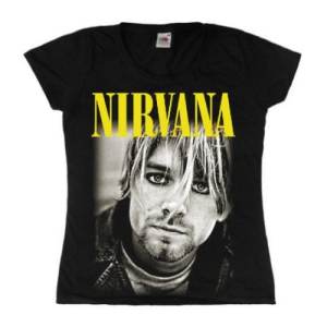 Футболка женская Nirvana Kurt Cobain