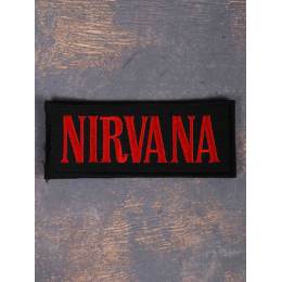 Нашивка Nirvana Red Logo вишита
