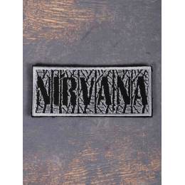 Нашивка Nirvana Silver Logo вишита