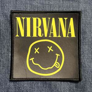 Нашивка Nirvana Smile друкована