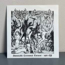 Nocturnal Vomit / Embrace Of Thorns - Abominable Ceremonial Torment 7" EP (Black Vinyl)