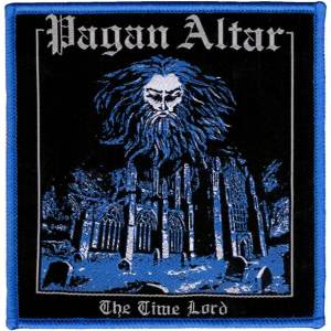 Нашивка Pagan Altar - The Time Lord тканая