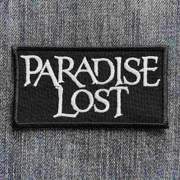 Нашивка Paradise Lost White Logo вишита