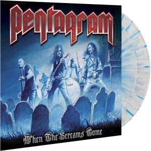 Pentagram - When The Screams Come 2LP (Gatefold Clear / Blue Splatter Vinyl)