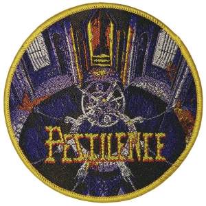 Нашивка Pestilence - Testimony Of The Ancients тканая