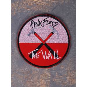 Нашивка Pink Floyd - The Wall вышитая круглая