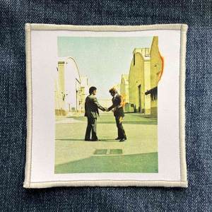 Нашивка Pink Floyd - Wish You Were Here друкована біла кайма