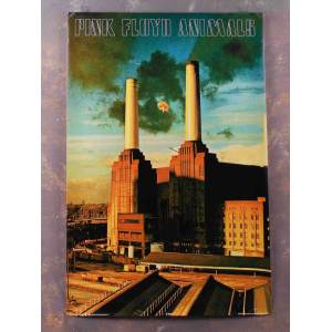 Плакат на баннерной основе Pink Floyd - Animals