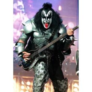 Плакат на баннерной основе Kiss - Gene Simmons 2