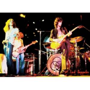 Плакат на баннерной основе Led Zeppelin 1