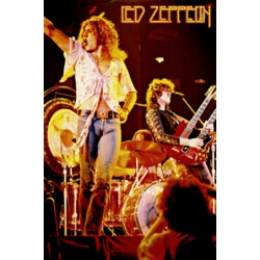 Плакат на баннерной основе Led Zeppelin 3