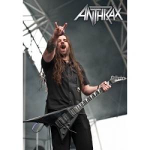 Плакат на баннерной основе Anthrax
