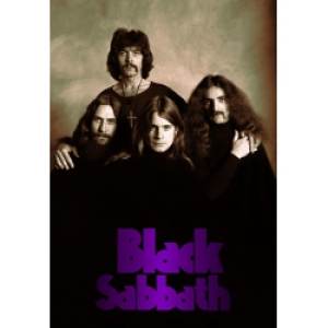 Плакат на баннерной основе Black Sabbath 1