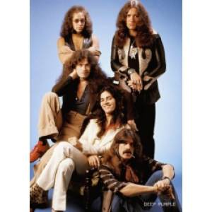 Плакат на баннерной основе Deep Purple 1