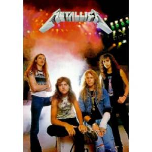Плакат на баннерной основе Metallica 3