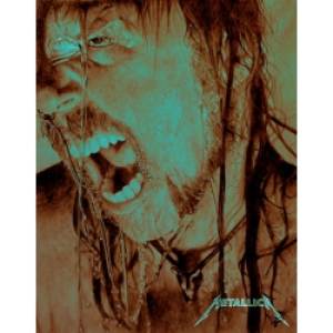 Плакат на баннерной основе Metallica - James Hetfield