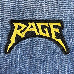 Нашивка Rage Yellow Logo вишита