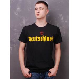 Футболка мужская Rammstein - Deutschland (FOTL) чёрная