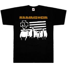 Футболка мужская Rammstein флаг