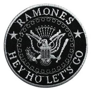Нашивка Ramones вышитая