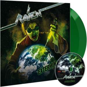 Raven - ExtermiNation 2LP (Gatefold Green Vinyl) + CD