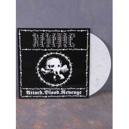 Revenge - Attack.Blood.Revenge LP (White & Black Marbled Vinyl)