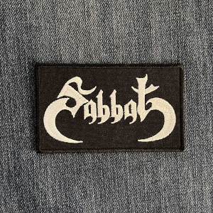 Нашивка Sabbat White Logo вишита