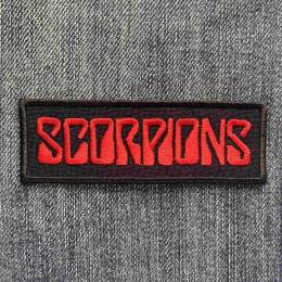 Нашивка Scorpions Red Logo вишита