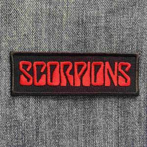 Нашивка Scorpions Red Logo вишита