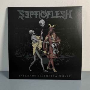 Septic Flesh - Infernus Sinfonica MMXIX 3LP + DVD (Trigatefold Crytal Clear Vinyl)