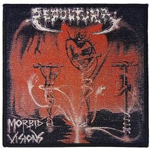 Нашивка Sepultura - Morbid Visions вышитая