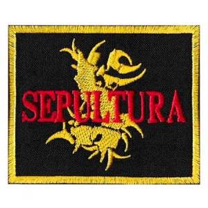 Нашивка Sepultura вишита