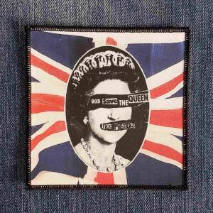 Нашивка Sex Pistols - God Save The Queen друкована