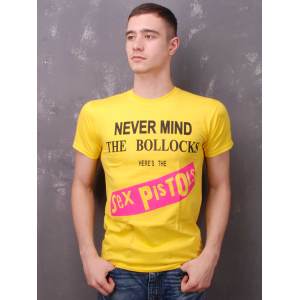 Футболка Sex Pistols - Never Mind The Bollocks жовта